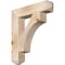 Ekena Millwork Westlake Craftsman Smooth Bracket, Douglas Fir, 5 1/2"W x 28"D x 32"H BKT06X28X32WTL04SDF - alternate 1